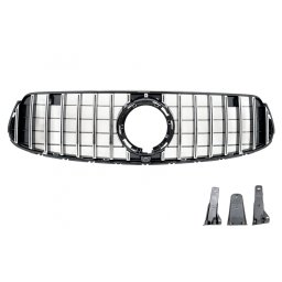 Grila centrala Mercedes GLC X253/C253 Facelift 2020+ Panamericana negru crom