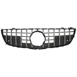 Grila centrala Mercedes SL-Class R231 Panamericana negru cu insertii crom