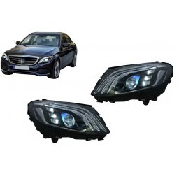 Faruri Full LED Mercedes C-Class W205 S205 2014-2020 LHD Design W222