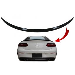 Eleron portbagaj Mercedes E-Class C238 Coupe Cabriolet negru lucios