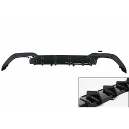 Difuzor bara spate BMW Seria 3 G20 G21 G28 M340i, negru lucios
