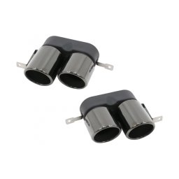 Ornamente tobe BMW Seria 3 G20/G28 2019+ negru titaniu