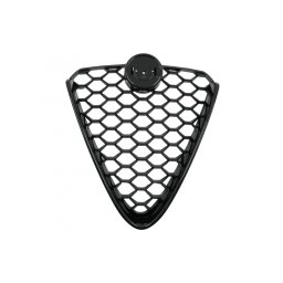 Grila centrala Alfa Romeo Giulia 952 2016-2021, negru lucios