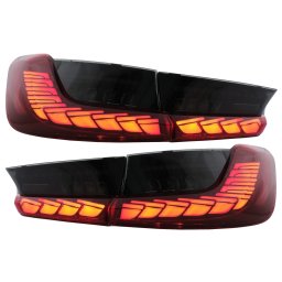 Stopuri LED fumurii BMW Seria 3 G20 G28 M3 G80 Sedan 2018-2022