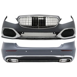 Pachet exterior Mercedes E-Class W212 Facelift Sedan 2013-2016 cu grila