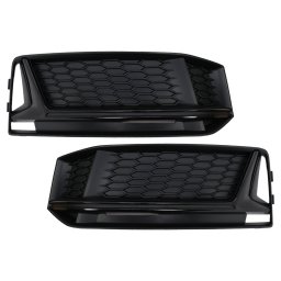 Grile laterale Audi A4 B9 S-Line Sedan/Avant 2016-2018 RS4 Design negre