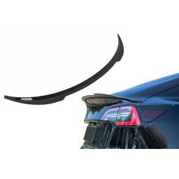 Eleron portbagaj Tesla Model 3 2017+ negru lucios, aspect sport