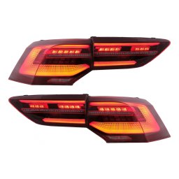 Stopuri Full LED pentru VW Golf 8 Hatchback Mk8, cu semnal dinamic