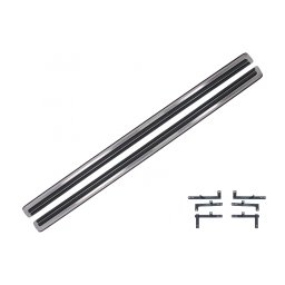 Praguri laterale Audi Q7 4L 2006-2015 din inox, aluminiu si PVC