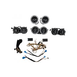 Set grile aerisire LED consola centrala si spate Mercedes S-Class W222 2013-2020