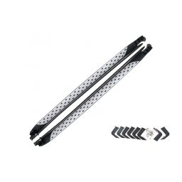 Praguri laterale pentru Mitsubishi Outlander IV SUV 2022+, inox si aluminiu