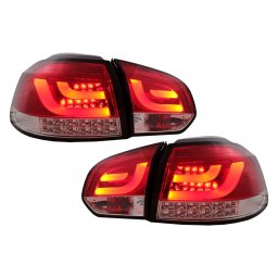 Stopuri LED rosu clar pentru VW Golf 6 VI Hatchback 2008-2013