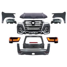 Pachet exterior complet Toyota Land Cruiser J200 2008-2016, design 2022