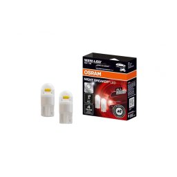 Set 2 becuri LED auto W5W Osram Night Breaker 12V, omologare RAR