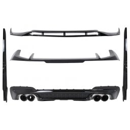 Pachet exterior aero BMW X3 G01 M-Tech 2018-2020 negru lucios