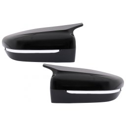 Capace oglinzi BMW Seria 3 G20 G21 G28 M Sport, negru lucios, LHD