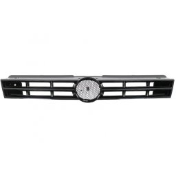 Grila centrala VW Polo 6R/6C 2009-2017, design R-Line, negru