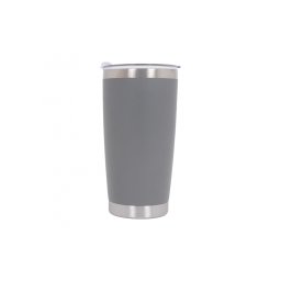 Cana termoizolanta din otel inoxidabil SS304 cu capac, 590 ml, gri