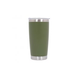 Cana termoizolanta din otel inoxidabil SS304, 590 ml, cu capac, verde