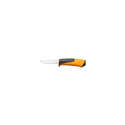 Cutit universal Fiskars cu ascutitor incorporat, 156017, Portocaliu