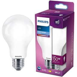 Bec LED Philips Classic A67, 17.5W (150W), 2452 lm, lumina naturala rece (6500K)