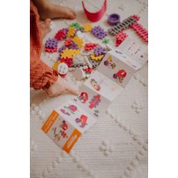 Blocuri de constructie Mini Waffle Constructor Medium, 70 bucati, varsta peste 3 ani