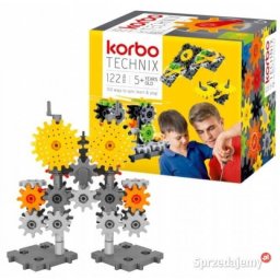 Blocuri Korbo Technix , 122 piese, varsta peste 5 ani