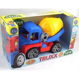 Jucarie Lena ZL-04413, Camion betoniera, Multicolor, Varsta min. 2 ani