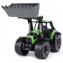 Tractor Lena 04613EC, Negru, Verde, 4 roti, actionare manuala, recomandat 3+ ani