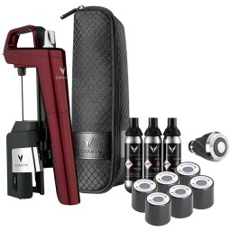 Set sistem conservare vin Coravin Timeless Six+, Burgundi