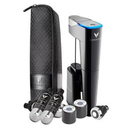 Sistem conservare vin Coravin Timeless Eleven, Negru