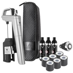 Set sistem conservare vin Coravin Timeless Six+, Argintiu