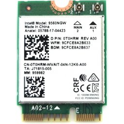 Placa de retea Intel 9560.NGWG.NV, Wi-Fi 802.11 a/b/g/n/ac, 5 GHz