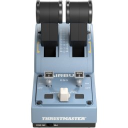 Maneta de zbor THRUSTMASTER T.Flight Stick X, compatibil PC, conectivitate USB, 16 butoane programabile, design ergonomic