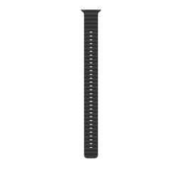 Apple Watch 49mm Band: Black Ocean Band Extension - Black Titanium Finish