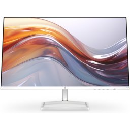 Monitor IPS LED HP S5 527sa, Full HD (1920 x 1080), VGA, HDMI, Boxe, 100 Hz, 5 ms, Alb/Argintiu