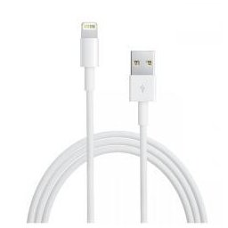 Cablu de date, Apple, Lightning, 2 m, Alb