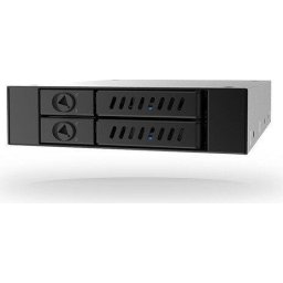 Rack HDD Chieftec CMR-225, Hot-swap, Metal, Negru