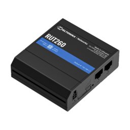 Router Wireless TELTONIKA RUT260, 4G LTE Cat 6, Wi-Fi N, 2x Porturi Ethernet, Slot SIM