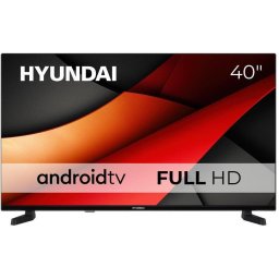 Televizor Smart Hyundai FLA40450, LED, 40", 101,6 cm, Full HD, Android TV, clasa E, Negru