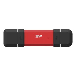 Memorie SSD Silicon Power DS72, 1TB, USB 3.2, rosu