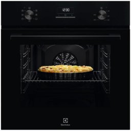 Cuptor incorporabil Electrolux LOH3H00BK, Electric, 65 l, Grill, Timer cu display electronic, Clasa A, Negru