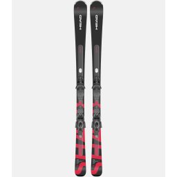 Schiuri Head Shape e.V5 AMT-PR, marime 170cm, Negru-Rosu