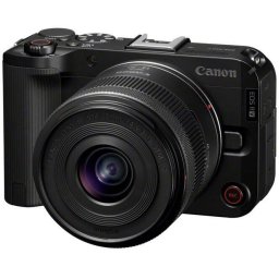 Camera foto Canon EOS R50 V + RF-S, 14-30mm, F4-6.3 IS STM PZ, 24,2 MP, Negru