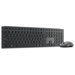 Kit tastatura si mouse wireless Lenovo GX31S04982, USB Wireless, Bluetooth, Gri
