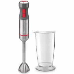 Blender vertical Zelmer ZHB4650 Vario, 1400 W, functie Turbo, 4 lame din otel inoxidabil, gri/inox