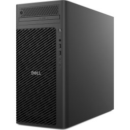 Sistem desktop Dell Pro Max Tower T2, Procesor Intel® Core™ Ultra 9 285K 3.7GHz Arrow Lake, 64GB RAM, 1TB SSD + 2TB HDD, NVIDIA RTX 2000 Ada 16GB, Windows 11 Pro, Negru