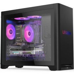 Sistem Desktop PC Gaming Lenovo Legion T5 30AGB10, procesor AMD Ryzen™ 7 9800X3D pana la 5.20 GHz, 48GB DDR5 RAM, 1TB SSD, NVIDIA® GeForce RTX™ 5070 Ti 16GB GDDR7, No OS, Negru