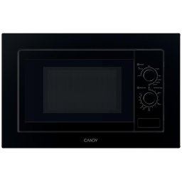 Cuptor incorporabil cu microunde si grill Candy CA38F2K7NXBB, 20 litri, 800W, 5 trepte de putere, negru