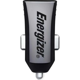 Incarcator auto Energizer D12, 12 W, 2x USB, amperaj 2.4A, Negru